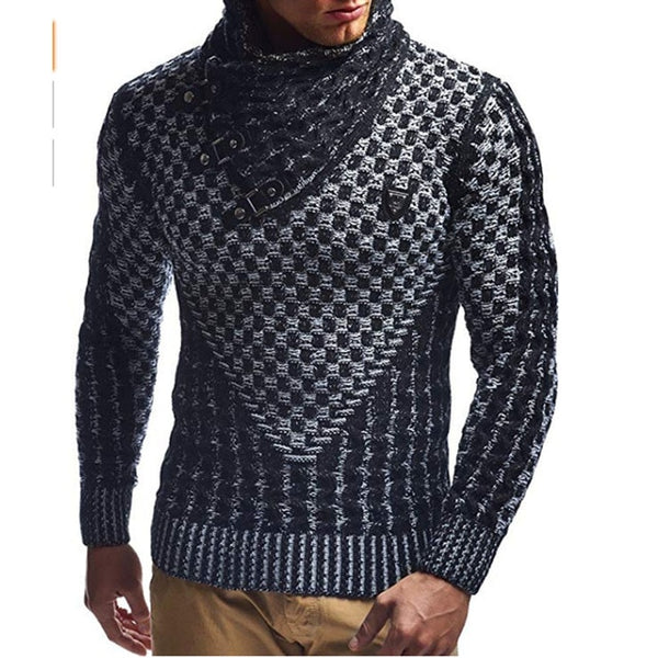 Men Sweaters Brand New Warm Pullover Sweaters Man Casual Knitwear Men Sweater  Computer Knitted