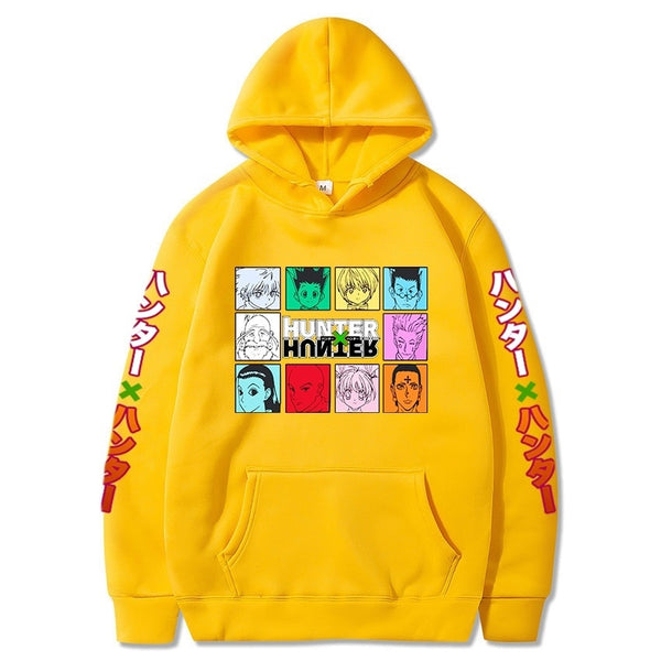 Anime Hunter X Hunter Hoodies Hoodies Killua Long Sleeves Hoodies Sweatshirts Women Streetwear Hooded For Men Cs370