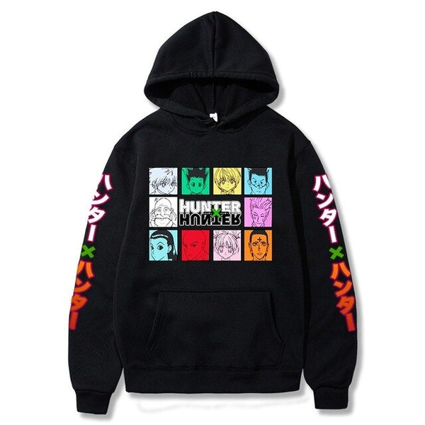 Anime Hunter X Hunter Hoodies Hoodies Killua Long Sleeves Hoodies Sweatshirts Women Streetwear Hooded For Men Cs370