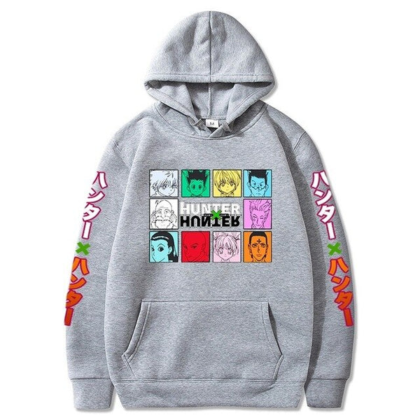 Anime Hunter X Hunter Hoodies Hoodies Killua Long Sleeves Hoodies Sweatshirts Women Streetwear Hooded For Men Cs370