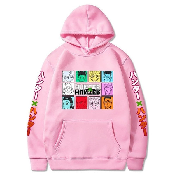 Anime Hunter X Hunter Hoodies Hoodies Killua Long Sleeves Hoodies Sweatshirts Women Streetwear Hooded For Men Cs370