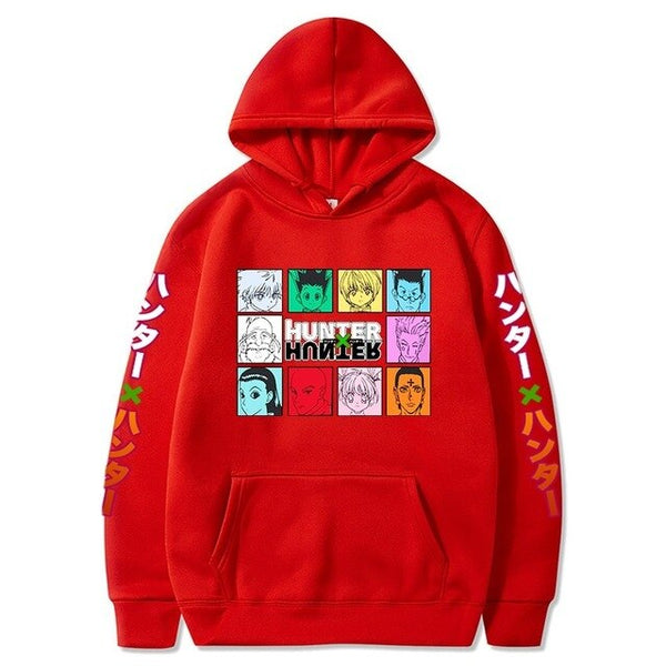 Anime Hunter X Hunter Hoodies Hoodies Killua Long Sleeves Hoodies Sweatshirts Women Streetwear Hooded For Men Cs370