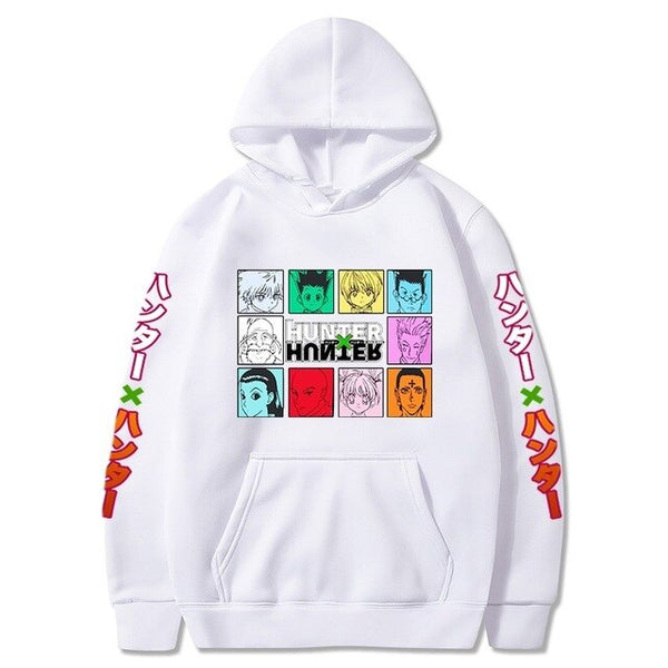 Anime Hunter X Hunter Hoodies Hoodies Killua Long Sleeves Hoodies Sweatshirts Women Streetwear Hooded For Men Cs370