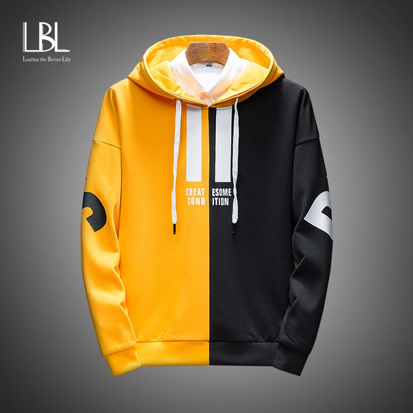 Men's Hoodies Men New Anime Graffiti Hooded Sweatshirts Male Hip Hop Harajuku Japanese Streetwear Hoodie Men