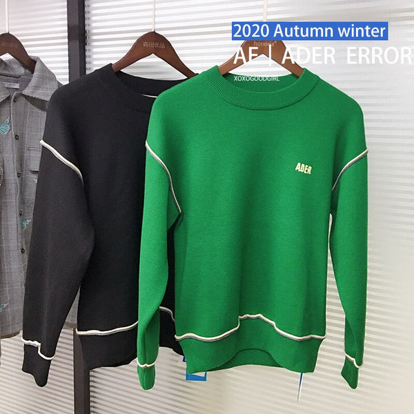 Sweater Men Women 1:1 Top Quality Letter Loose Knit Sweater